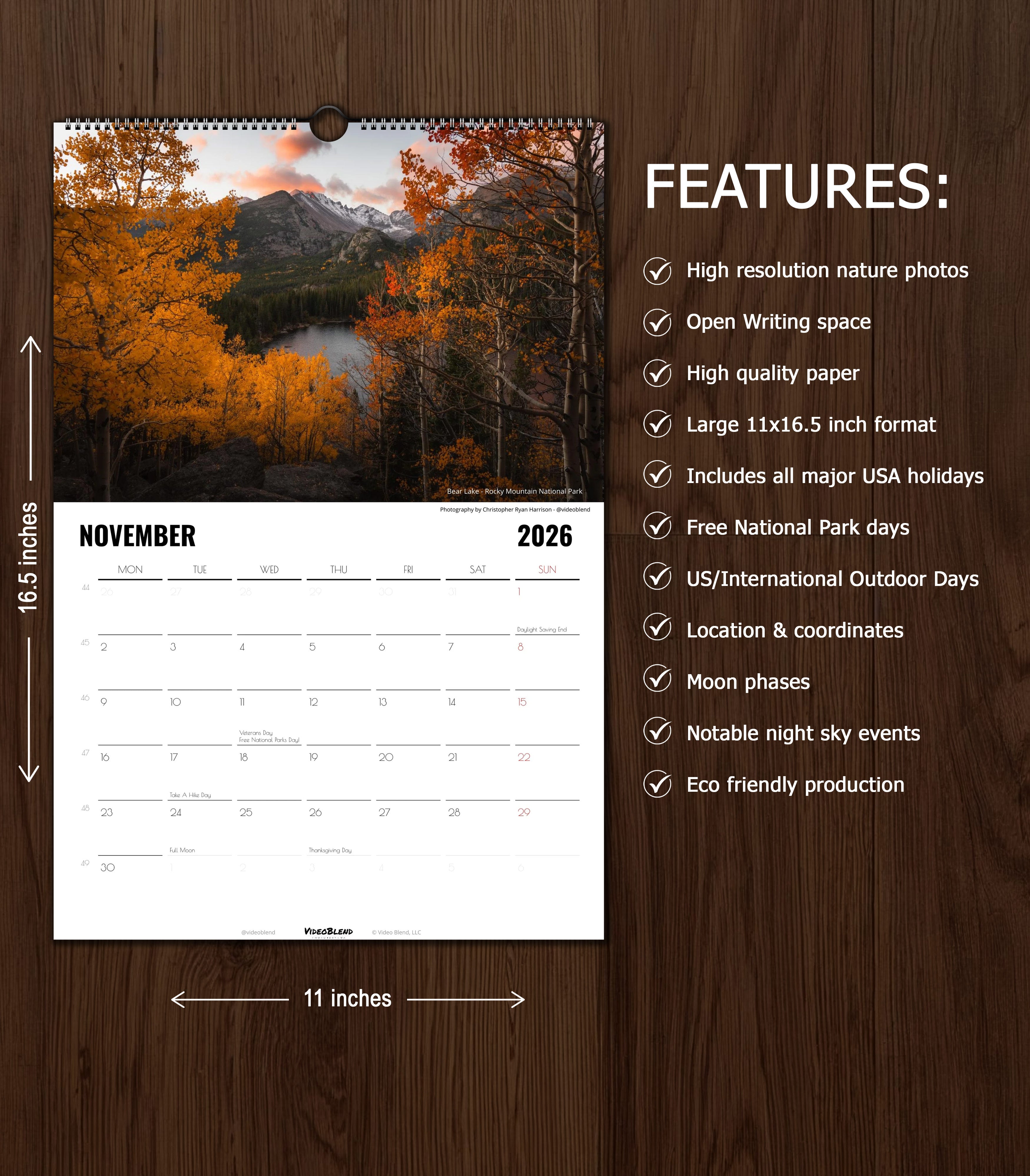The 2026 Colorful Colorado Calendar