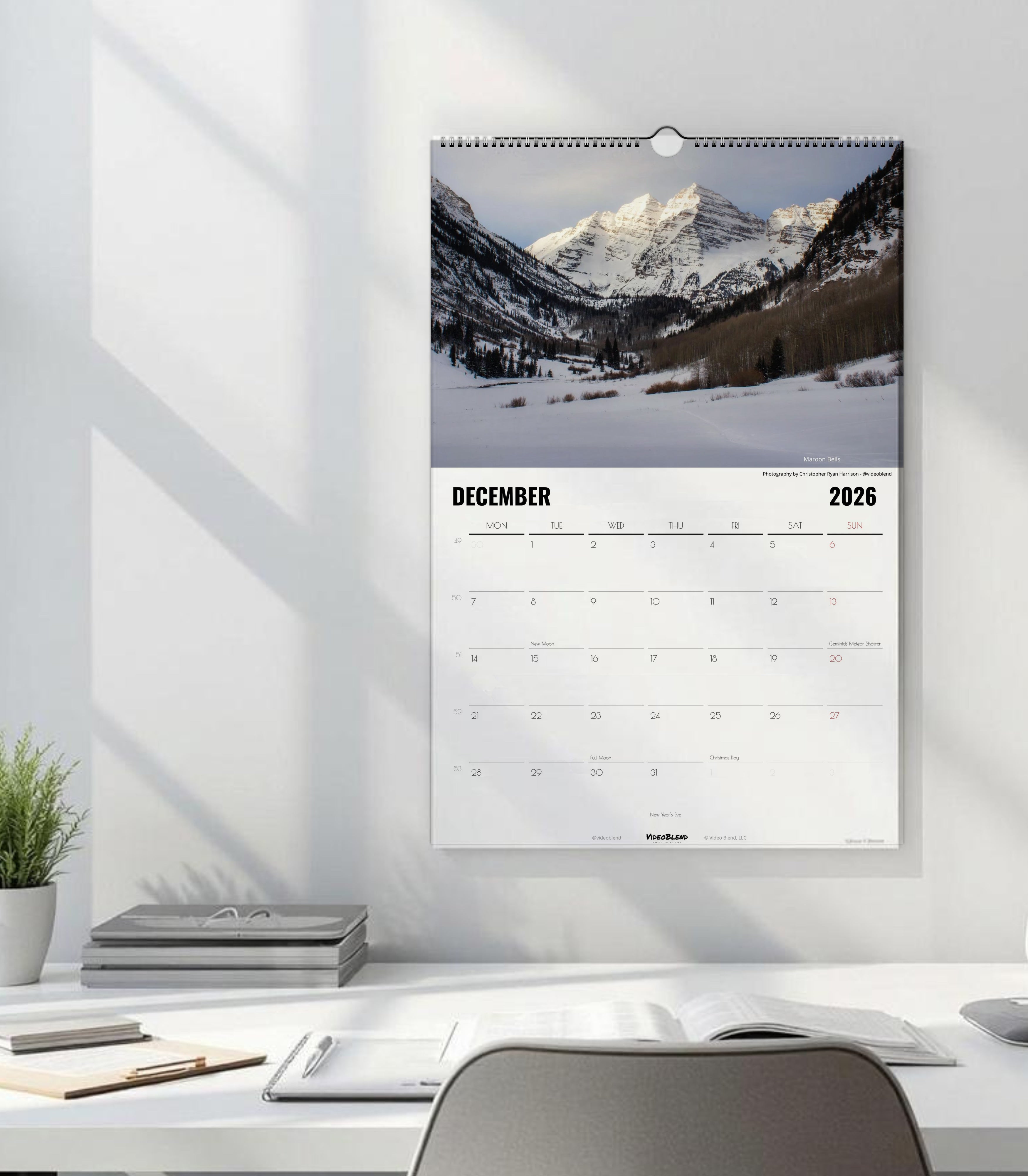 The 2026 Colorful Colorado Calendar