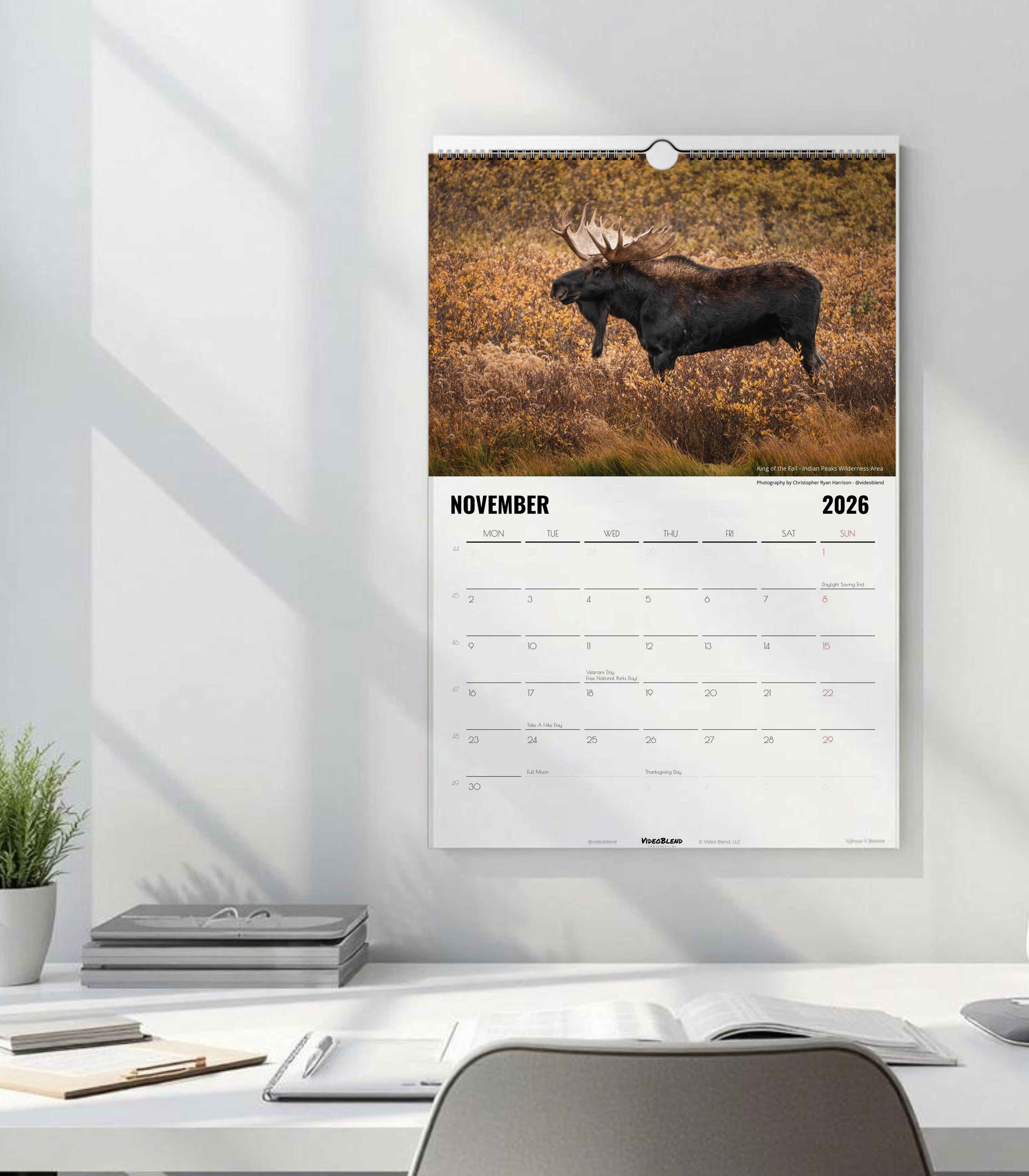 The 2026 Rocky Mountain Wildlife Calendar