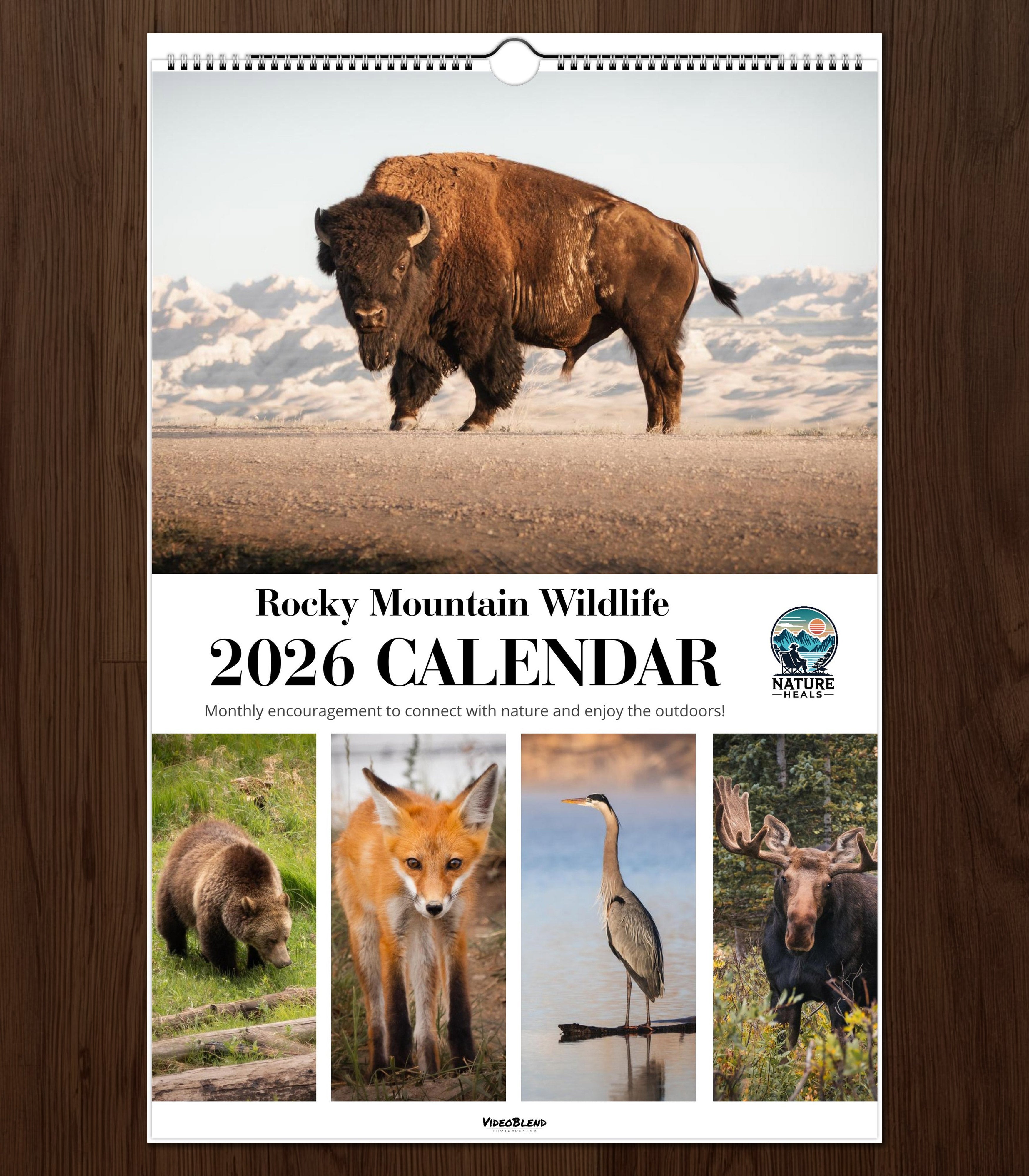The 2026 Rocky Mountain Wildlife Calendar