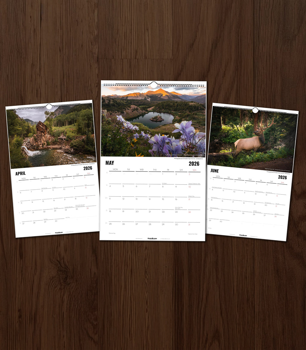 2026 Great Outdoors Calendar